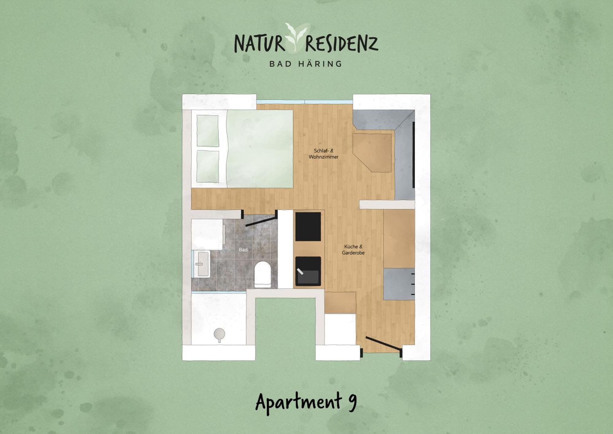 Natur Residenz Bad Häring Buitenkant foto